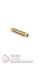 Удлинитель 1/2"-1/2", General Fittings 2600, резьба-резьба, нар., латунь, l=250