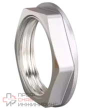 Контргайка LD Pride DN40 (1 1/2") латунь никель