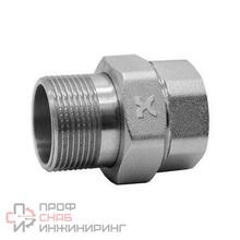Муфта/американка 1 1/4"ВР-НР прямая ник. IVANCI