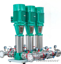Насосная станция пожаротушения Wilo CO 4 MVL 9004/SK-FFS-PN25-R