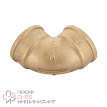 Угольник, Viega, R2 модель 3090, 90°, ВВ, 2"x2", бронза (RX)