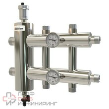 Распределительный коллектор Прокситерм CLASSIC с гидравлическими разделителями GSK 32-3