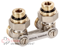 Узел нижнего подключения угловой ROYAL THERMO ½"х3/4"EK