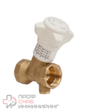 Клапан R206B-1 DN20 3/4" ВВ PN25 с отводом для слива Giacomini