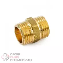 Ниппель Giacomini латунь R189V Ду20 НР с обр/кл R189VY004