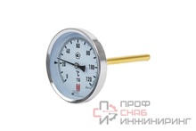 Термометр BD ТБ биметаллический 80Т/100 (0-120С)  G1/2, 1,5 рос