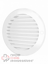 Решетка круглая с сеткой и фланцем SANTREK AIR d125 (РК 125с)