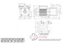 Многоступенчатый насос Wellmix CMI 2-40T-BQCE (3х380В, 0,55кВт)