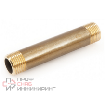 Удлинитель General Fittings 2600, резьба-резьба, нар., латунь, l=150, 1/2"-1/2"