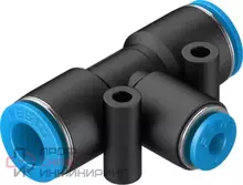 Тройник с цанговым зажимом Festo QST-8-4