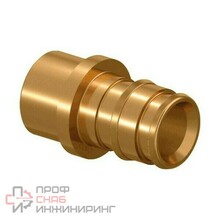 Муфта PE-X лат радиал Дн20х15 п/пайку Q&E Uponor