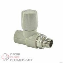 Клапан PP-R Дн20х1/2" НР Ру25 VALFEX