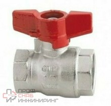 Кран шаровой Cimberio серии RED6 3/4 ВВ бабочка
