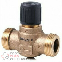 Регулирующий клапан Siemens СЕДЕЛЬНЫЙ, ВНЕШНЯЯ РЕЗЬБА, PN16, DN20, KVS 4