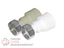 Муфта Политэк PPRC с накидной гайкой 20х1/2"