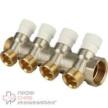 Коллектор распределительный Stout 1, 4 отвода 3/4 ЕК SMB 6851 013404