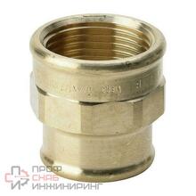 Муфта ВВ 1 1/2", 1 1/4", бронза (RX)  переходная Viega