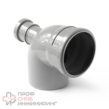 Отвод PRO AQUA Comfort с выходом фронтальный 110x50/87,5 градусов