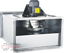 Прямоугольный канальный вентилятор с назад загнутыми лопатками BVN BDKF-R 450 T