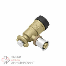 Отвод фиксируемый KAN-Therm Press 16х2/G1/2 c заглушкой