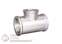 Тройник переходной LD Pride DN25х15х25 (1"ВР х 1/2"ВР х 1"ВР) латунь никель