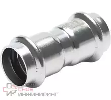 Муфта равнопроходная Franta ВПр, 18, из нержавеющей стали SUS 304