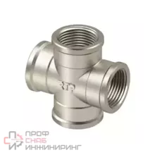 Крест РосТурПласт лат Ду25 ВР никель 25164