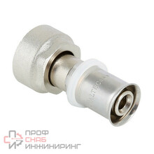 Пресс-фитинг с накидной гайкой под «евроконус» Valtec VTC.712.NE.1605