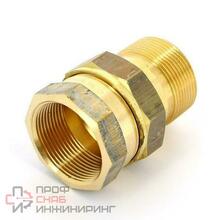 Американка 42-1 1/2" Viega R4, 94340G, пайка-резьба, вн., бронза