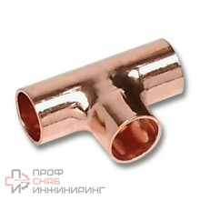 Тройник Sanha 5000 DN35-28-35пайка-пайка медь