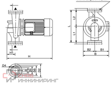 Насос DAB CP 50/4100 T - IE3