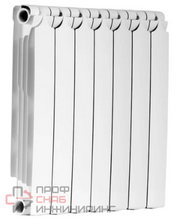 Радиатор отопления Теплоприбор биметалл 500/90 8 секций BR1-500/08