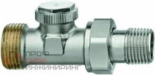 Клапан радиаторный запорно-регулирующий Imi heimeier Regutec F проходной G 3/4' x R 1/2' DN 15