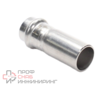 Редукционная вставка 18-22, WAAG Heavy Inox, пресс-труба, сталь нержавеющая