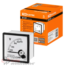 Вольтметр TDM В72П 500В-1,5