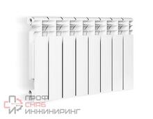 Радиатор алюминиевый OASIS 350/80/8 (0.90 кВт)