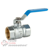 Кран шаровой полнопроходной GENEBRE 3033 04 DN015 PN25, корпус-латунь, шар-латунь, уплотнение шара-PTFE, HР/HР, рукоятка-рычаг