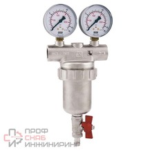 Фильтр промывной ITAP ВВ 2" 300 мкм с 2 манометрами Itap