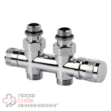 Узел нижнего подключения SR Rubinetterie Tondera прямой 1/2"х3/4"Е хром