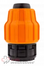 Муфта комбинированная, переход с трубного соединения на резьбовое Джилекс для шланга РP 51 х 11/2" М