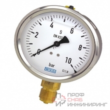 Манометр Wika 111.10.63 0-1,6МПа (0-16бар) Дк63 G1/4"
