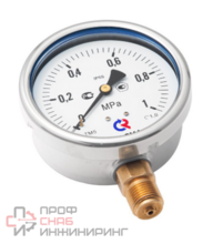 Манометр Росма ТМ-520Р.0 (0-0,16MPa) 20x1,5.1,0