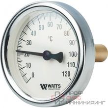 Термометр б/м WATTS T 63/75 0+120*С (F+R801) (0301060)