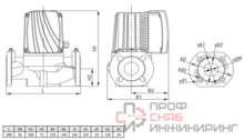 Циркуляционный насос Wellmix WRE BASIC 50-180 F_380V
