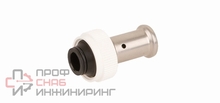 Пресс фитинг с накидной гайкой под евроконус Henco ПВДФ пресс 20x3/4"