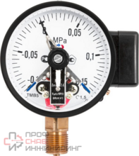 Мановакуумметр Росма ТМВ-610Р.0 (-0,1-0,5MPa) 1/2.1,5.ТИП2.колодка сзади