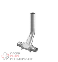 Тройник PE-X медь радиальный Дн20х15х20 L=300мм Smart Radi Uponor