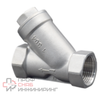 Фильтр фланцевый Y образный DN 25 (1") AISI 304 PN 16 "LEADTEK"