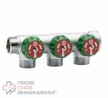 Коллектор регулирующий STOUT 1, 3 отвода 1/2 RG008UJDJB1NBC