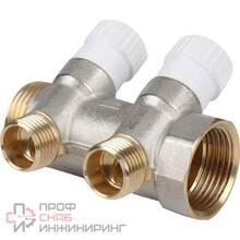 Коллектор распределительный Stout SMB 6851 1" 2 выхода 1/2"